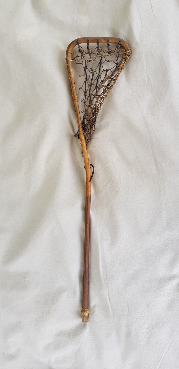 Antique lacrosse stick Etsy