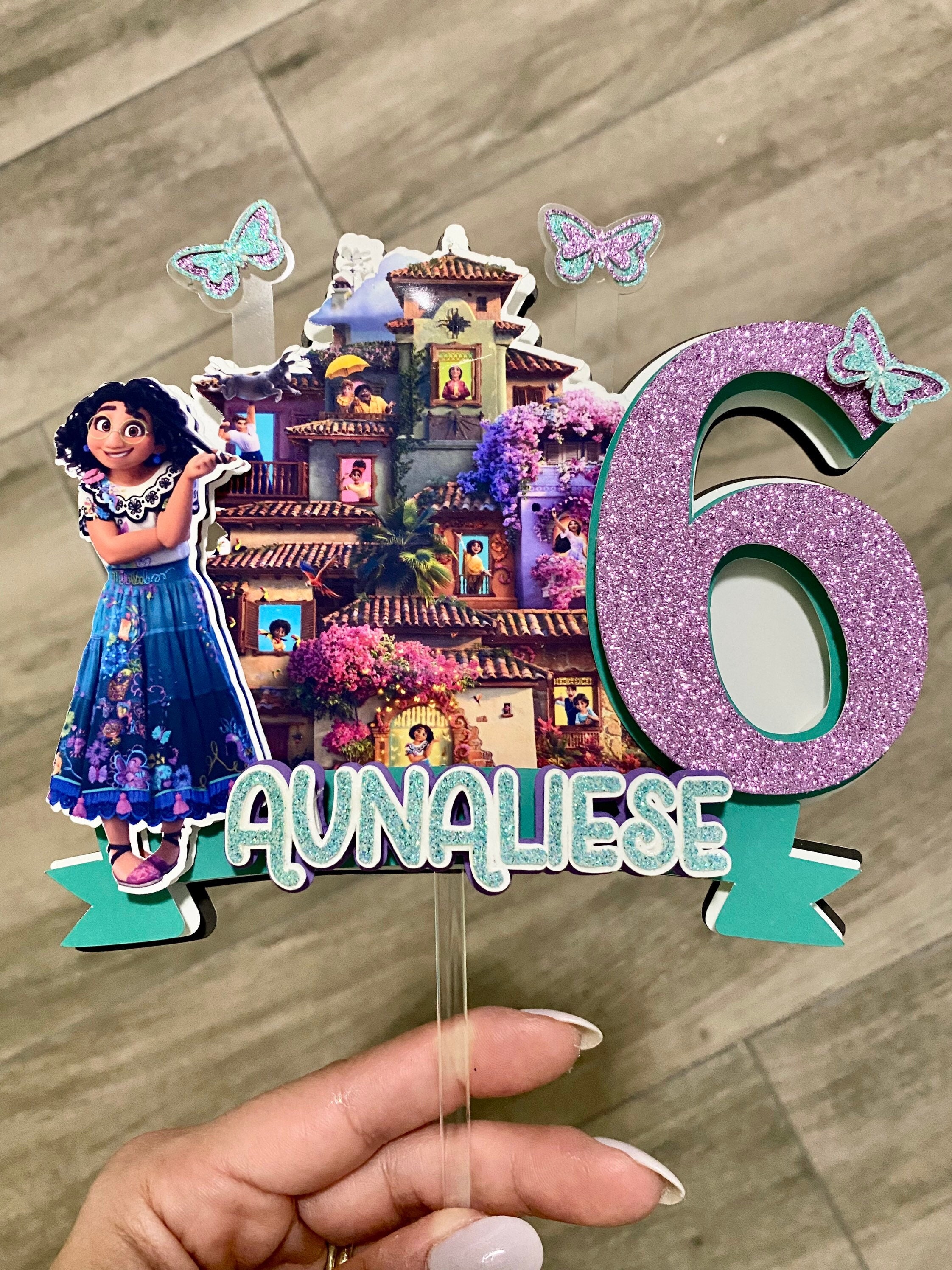 Cake Topper/ Encanto Cake Topper/ Encanto Movie Cake Topper Etsy Sweden