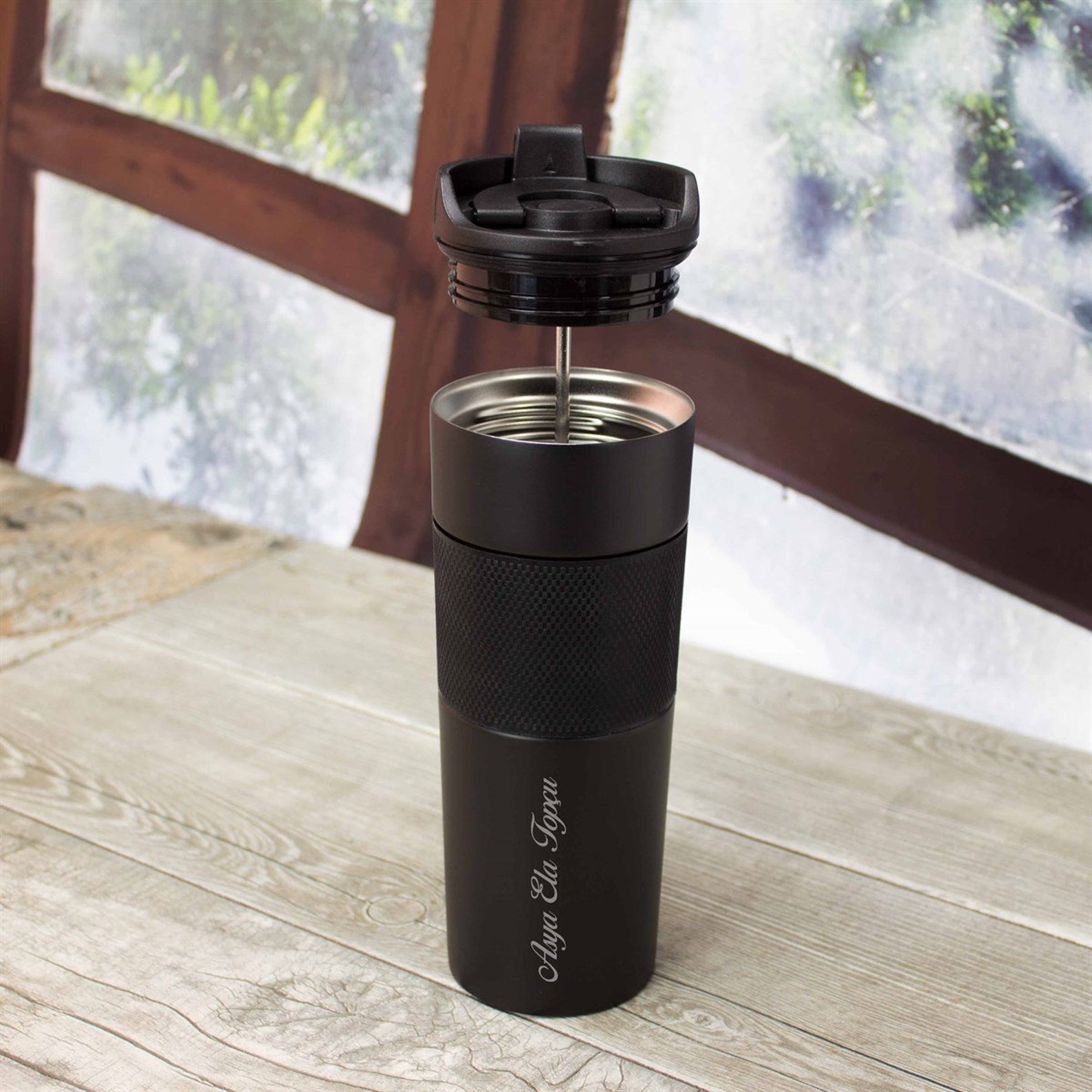 Personalized Tea / Coffee Thermos Gift for Any Occasion Any Etsy