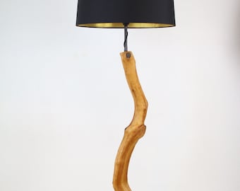 lampe | Lampadaire lampe en bois | Lampe design | Lampe en bois flotté | Rustique unique | Lampadaire lampadaire| lampadaire |lampe en bois | Décoration