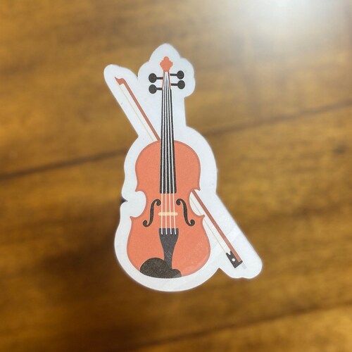 Violin Sticker / Violin Decal / Fiddle / Viola / Car Decal / Etsy