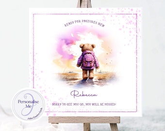 Personalized Leaving Card, Sorry To See You Go, New Job