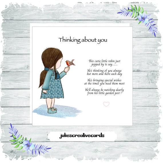 Just Thinking Bout You Card Just Thinking Bout You Card
