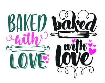 Free Free Baked With Love Svg Free 694 SVG PNG EPS DXF File