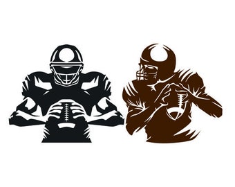 Free American Football Player Svg 47 SVG PNG EPS DXF File