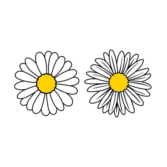 Daisy SVG Free Flower Clipart - Dreamstale
