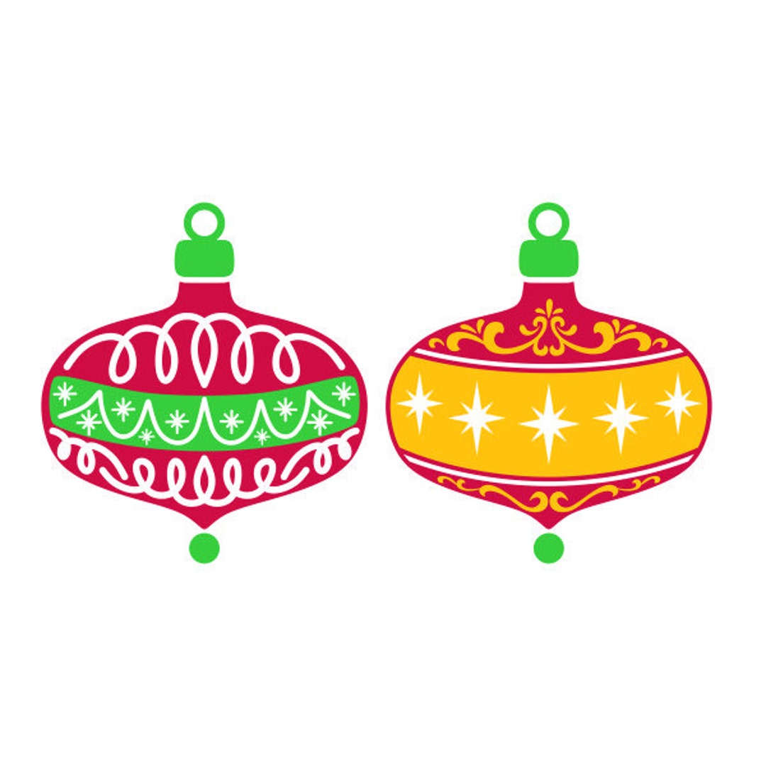Christmas Ornament Cuttable Design SVG PNG DXF & Eps Designs Cricut