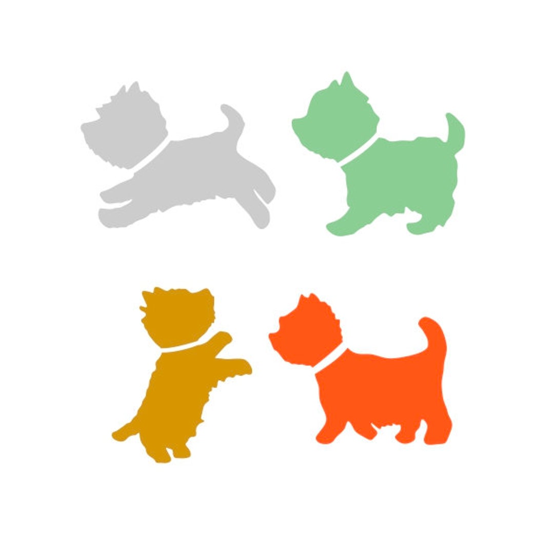 Cutable Doge Puppy Dog Silhouette Cuttable Design SVG PNG DXF & Eps Designs - Etsy