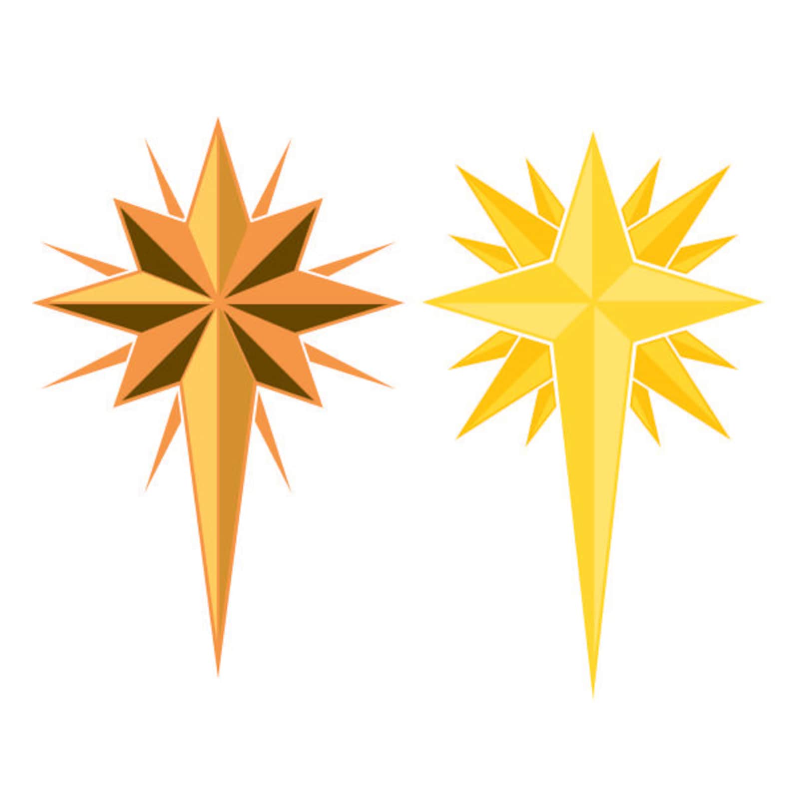 Christmas Star Cuttable Design SVG PNG DXF & Eps Designs - Etsy