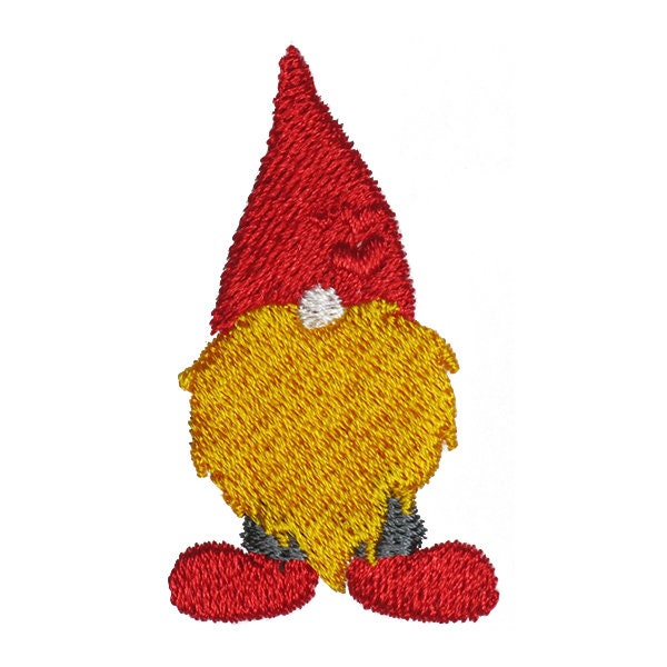 Gnome Embroidery Design Instant Download PES DST Etsy