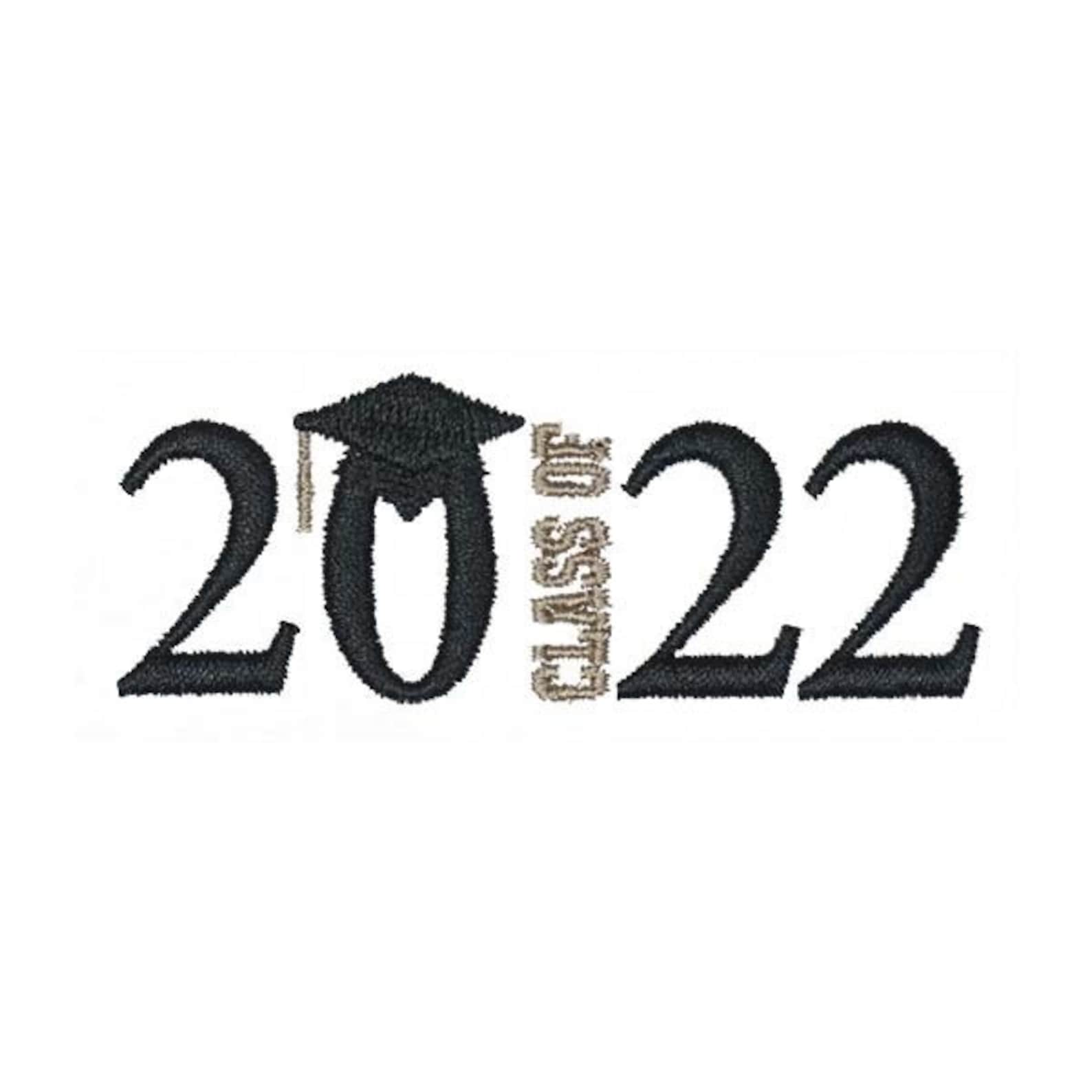 Graduation class of 2020 2021 2022 embroidery design instant  etsy Graduation class of 2020 2021 2022 embroidery design instant  etsy