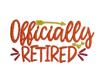 Officially Retired Embroidery Design - Instant Download PES DST