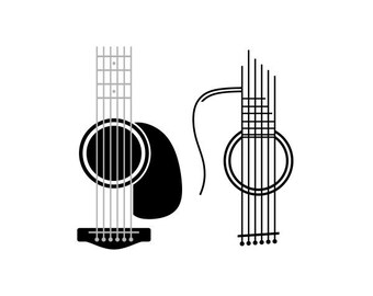 Gitaar Tumbler Cuttable Design SVG Cut File Designs