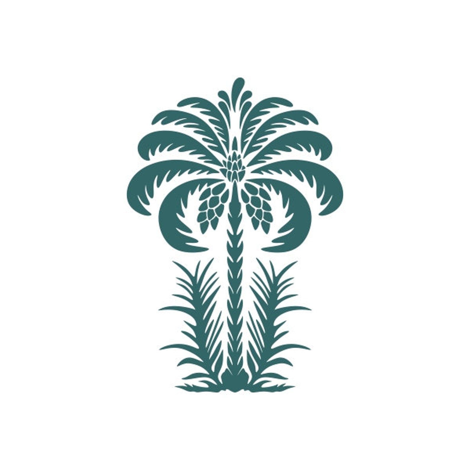 Palm Tree Cuttable Design SVG PNG DXF & Eps Designs Cricut - Etsy