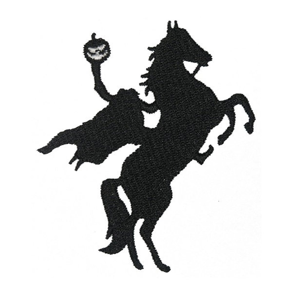 Halloween Headless Horseman Pumpkin Embroider Design Instant Etsy