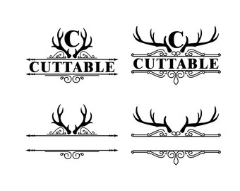 Easter Bunny Frame Cuttable Design SVG PNG DXF & Eps Designs Cricut ...
