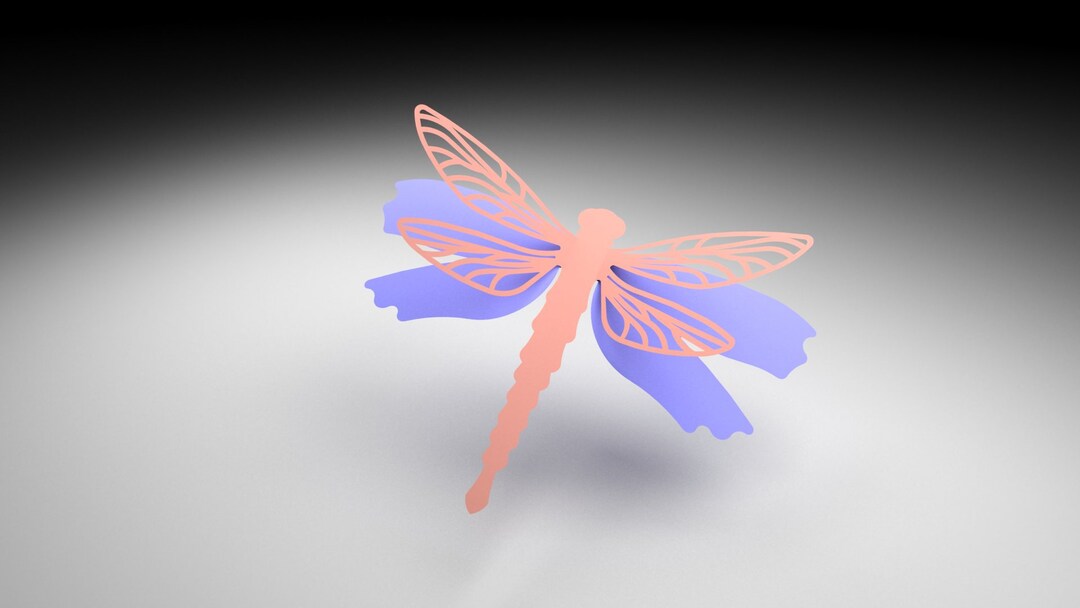 Dragonfly Cuttable Design SVG PNG DXF & Eps Designs Cricut Cameo File ...