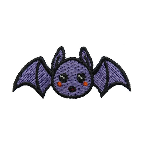 Flying Bat Embroidery Design - Instant Download PES DST