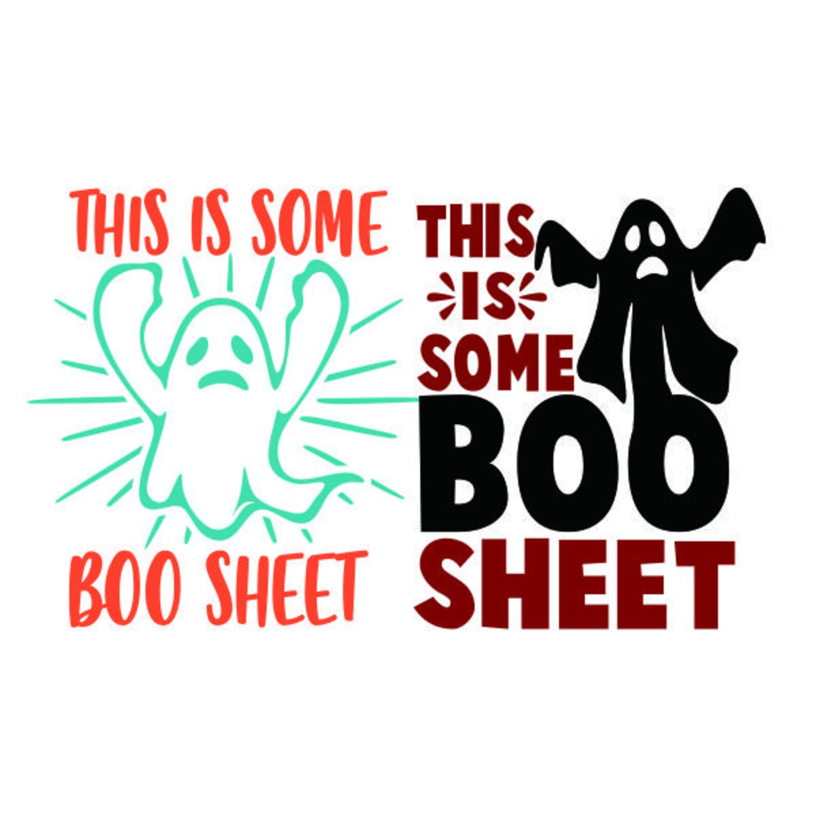 This is Some Boo-sheet Cuttable Design SVG PNG DXF & Eps - Etsy