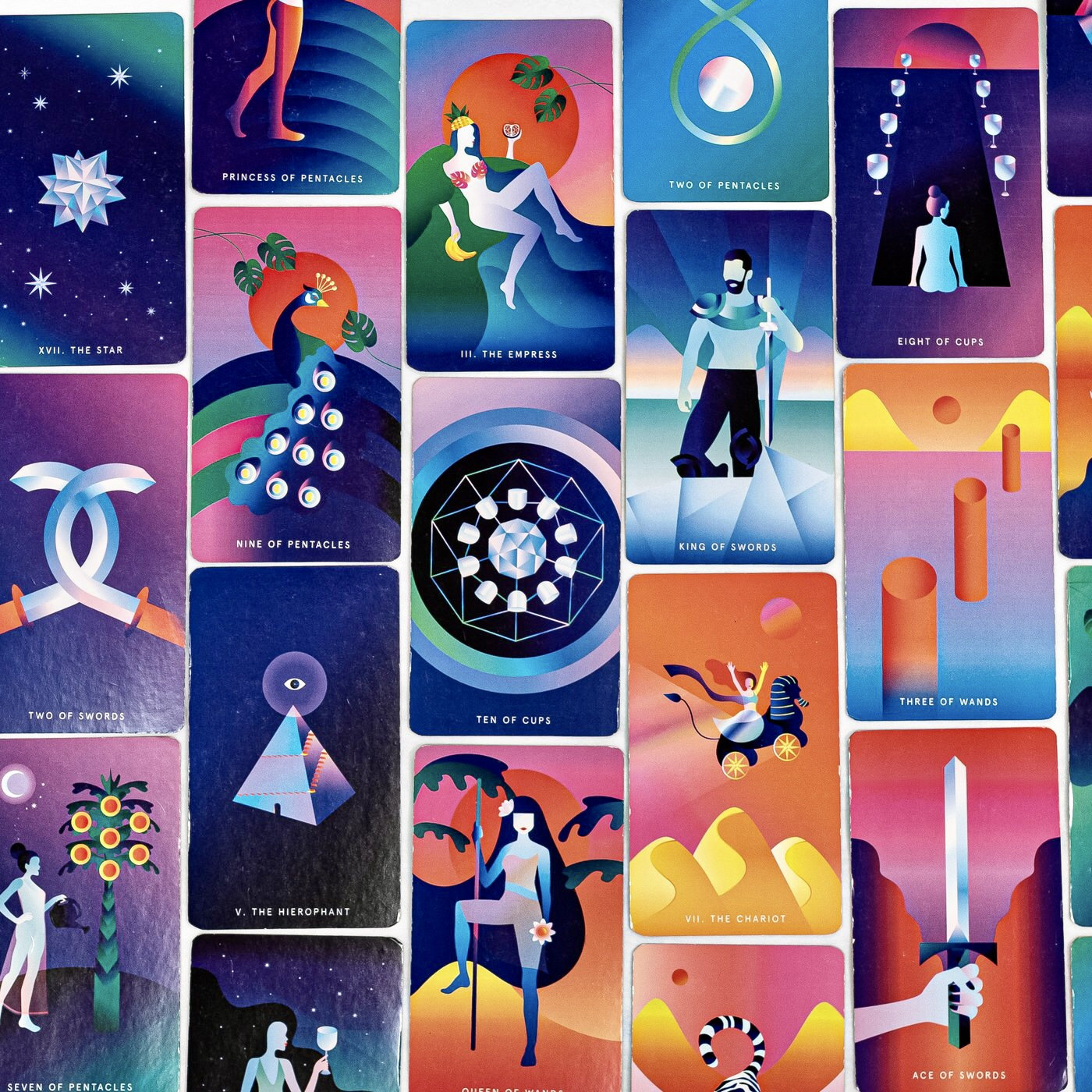 Mystic Mondays Tarot A Deck For the Modern Mystic by Grace Etsy