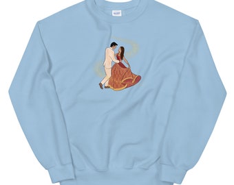 Desi Cinderella Sweatshirt: Indian Art, South Asian Style