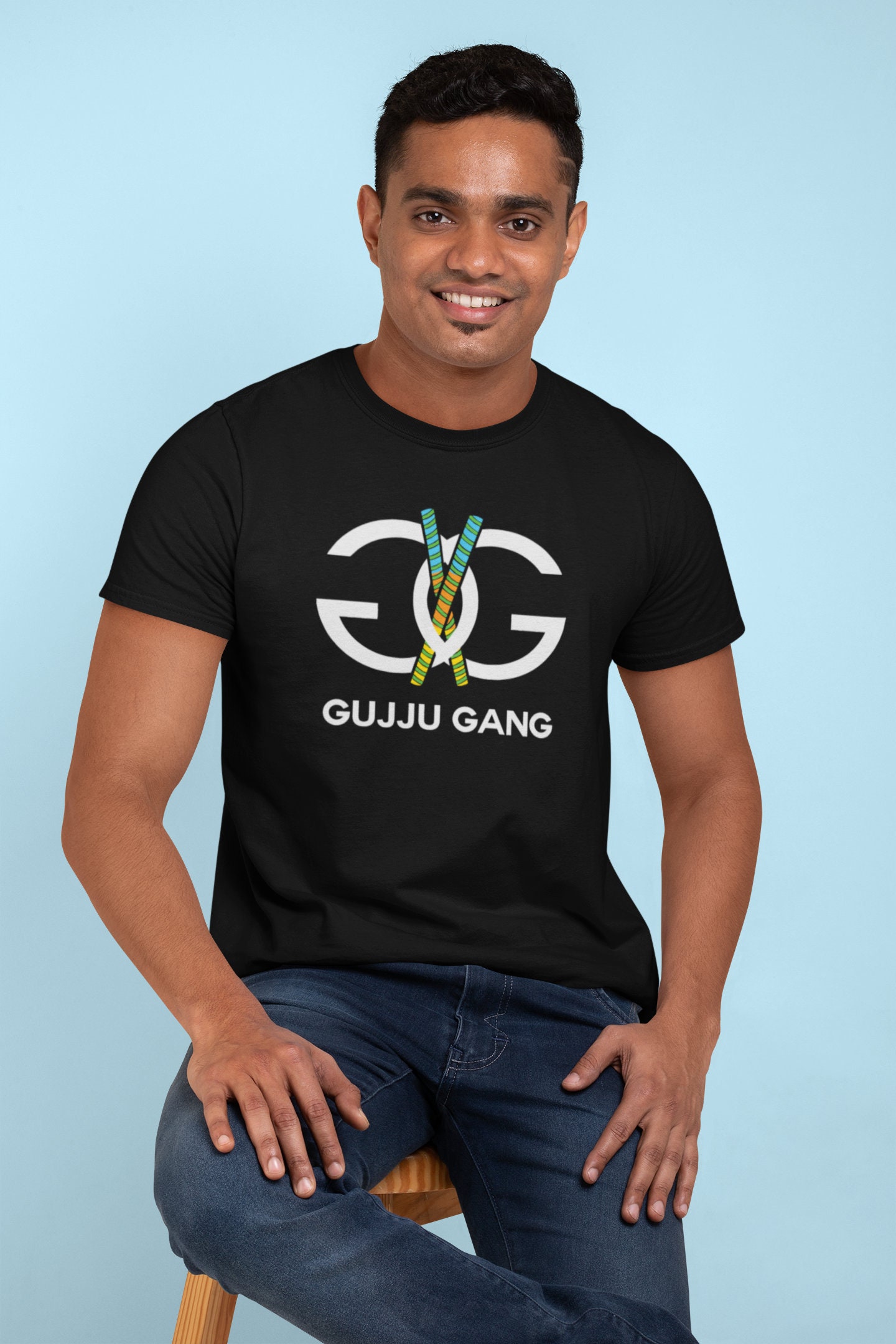 Gujju Gang Tshirt Gujarati T-shirt Indian T-shirt With photo picture