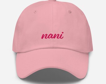 Embroidered Nani Hat: Indian Grandma Gift