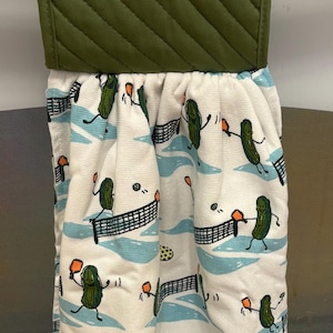 Kitchen Towel With Potholder Top