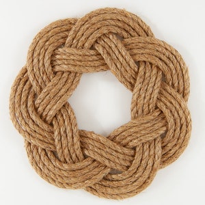 Pure Manila Rope Sailor Wreath