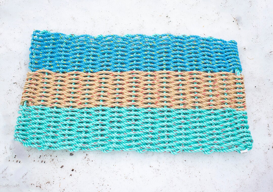 Signature Series sail Away Lobster Rope Doormat Etsy