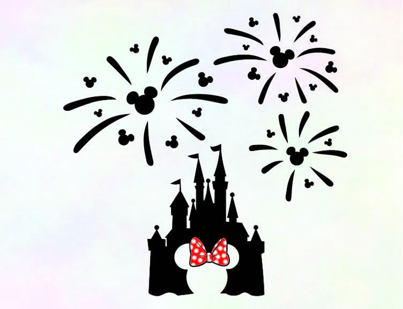 Download Disney Castle Fireworks svg Disney Castle svg Mickey Mouse ...