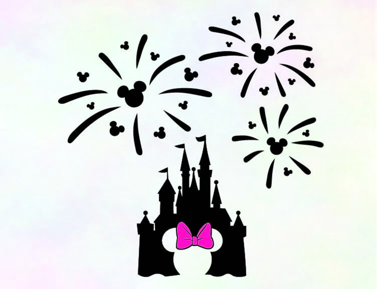 Free Free 81 Disney Castle And Fireworks Svg SVG PNG EPS DXF File