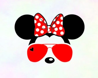 mickey mouse with sunglasses