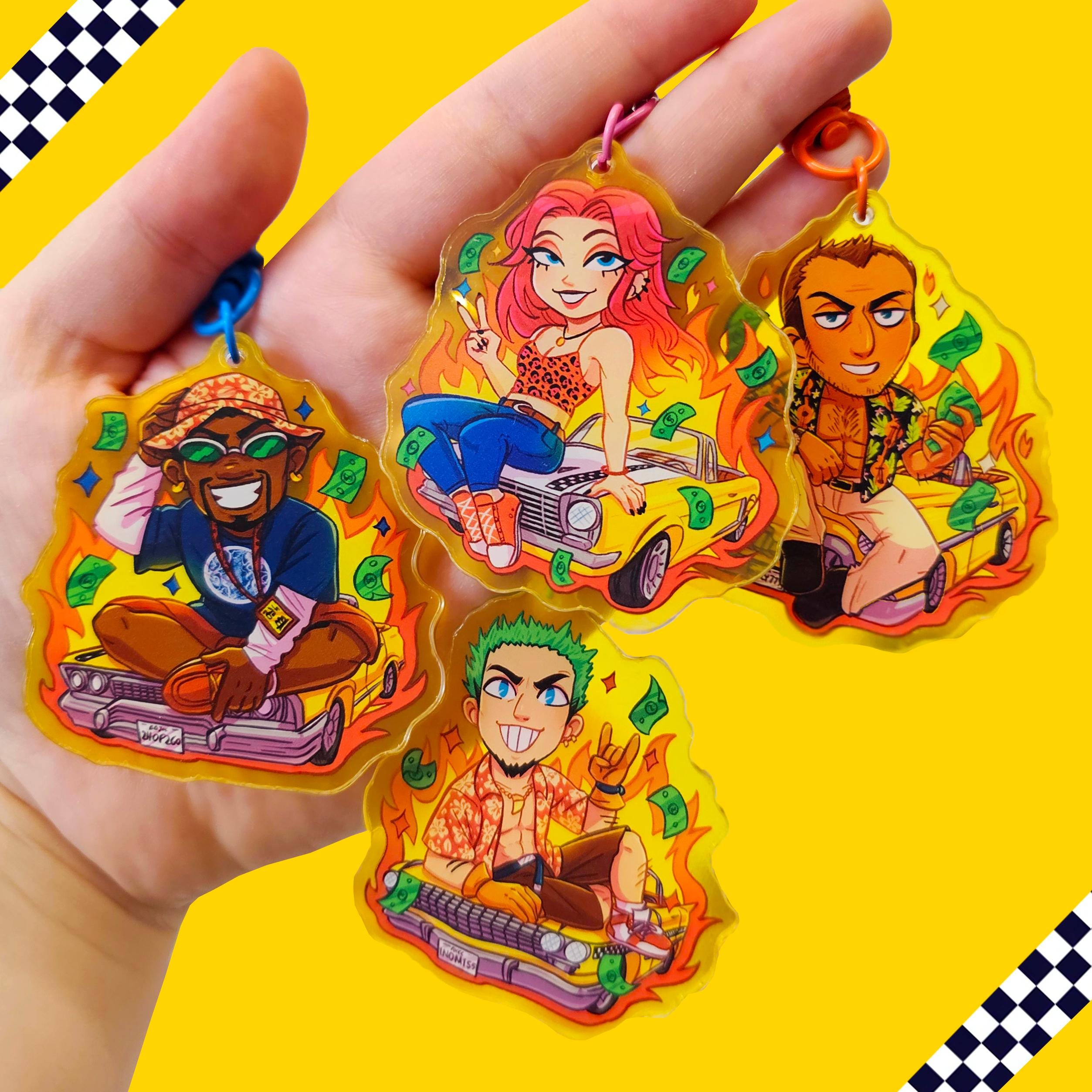 キーホルダー・アクリルキーホルダー insane ANARCHIC ADJUSTMENT