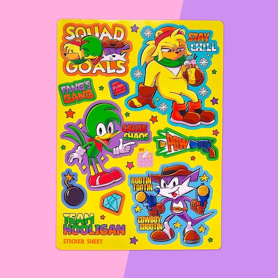 Team Hooligan Fang the Sniper Bean the Dynamite Bark the Polar