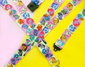 MLP Friendship is Magic Gen 4 Lanyard Card Holder including Twilight, Fluttershy, Pinkie Pie, Rarity, Applejack, Rainbow Dash
