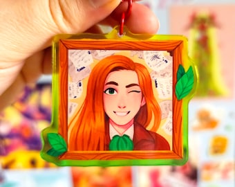 Elliott Stardew Valley Vrijgezellenportret Sleutelhanger Bedel