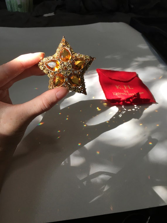 Kenneth Jay Lane Orion Star Brooch