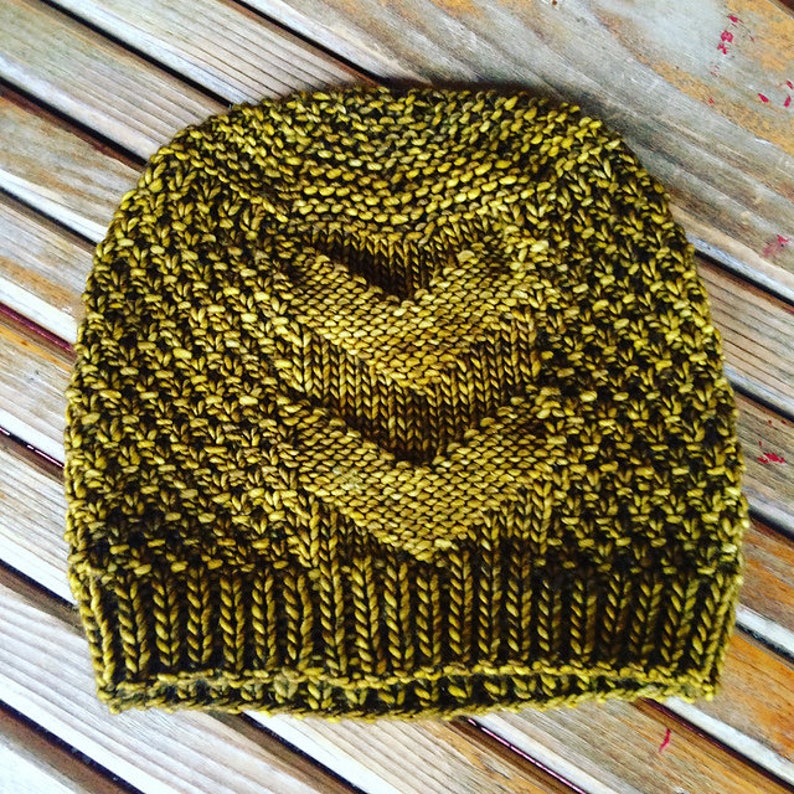 Double Down Beanie Knitting Pattern