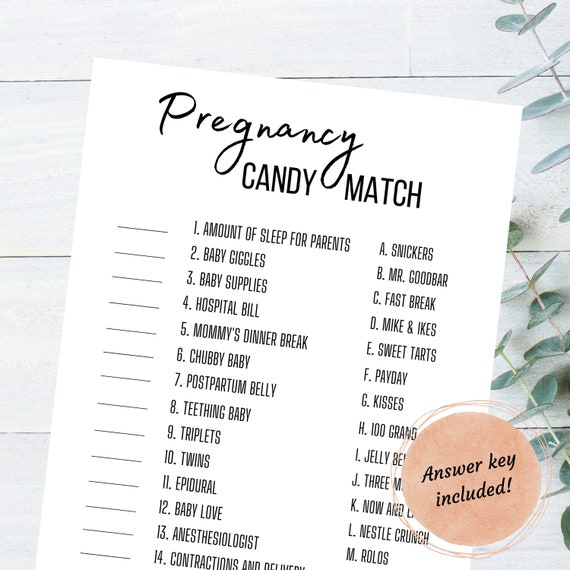 Baby Shower Games Baby Shower Printable Baby Instant - Etsy