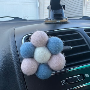 Car vent clip|Flower|Daisy|oil scented|Hippie