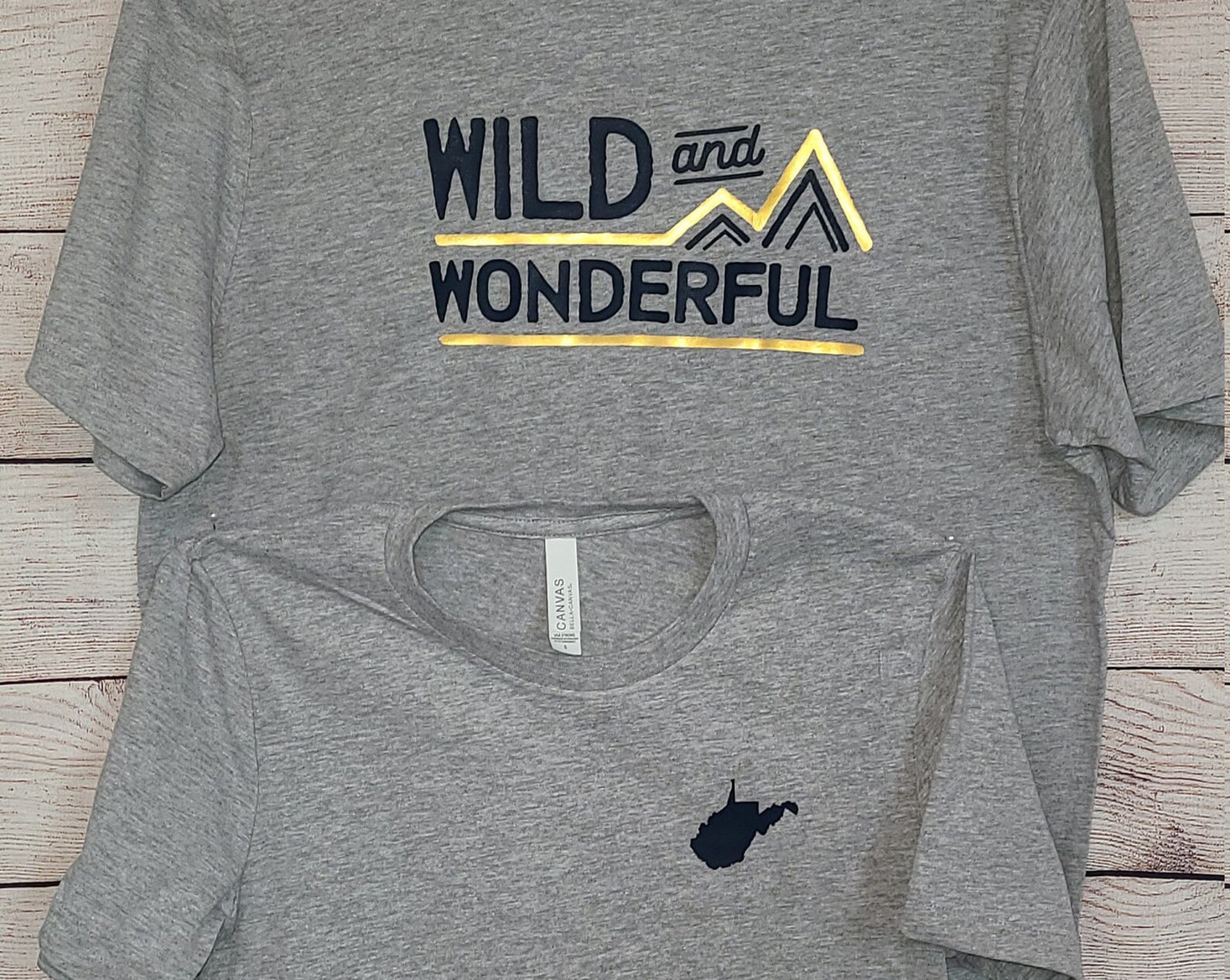 Wild and Wonderful West Virginia Shirt WV shirt WV state Etsy