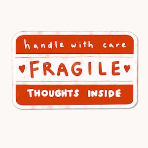 Fragile Stickers - Etsy