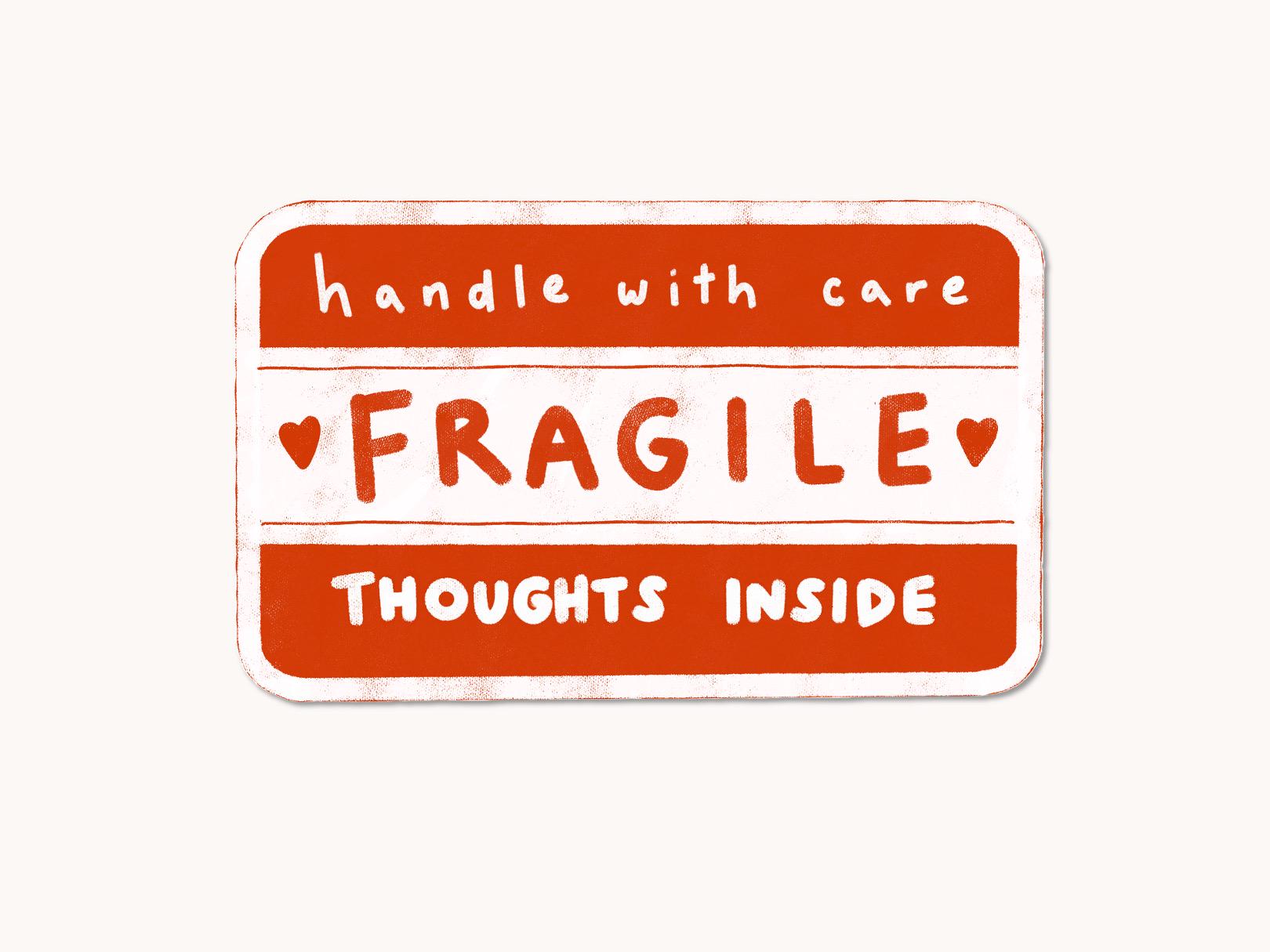 Fragile Stickers - Etsy