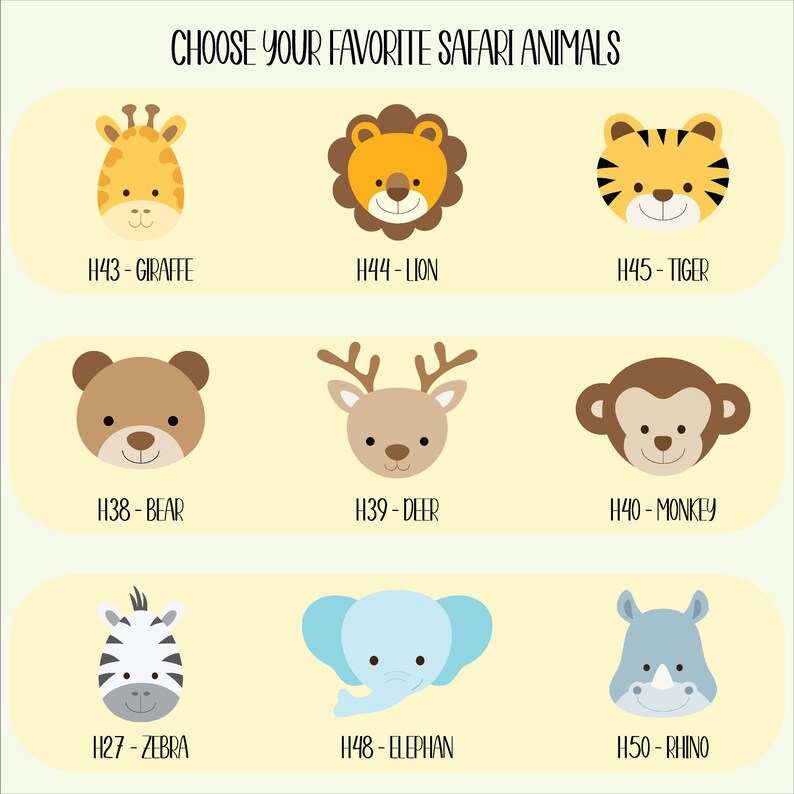 Baby Animal Custom Name Puzzle, Animal Personalized 1st Birthday Gifts for Boys, Girls, Nursery Decor, first Birthday decor, Montessori Toys image 5