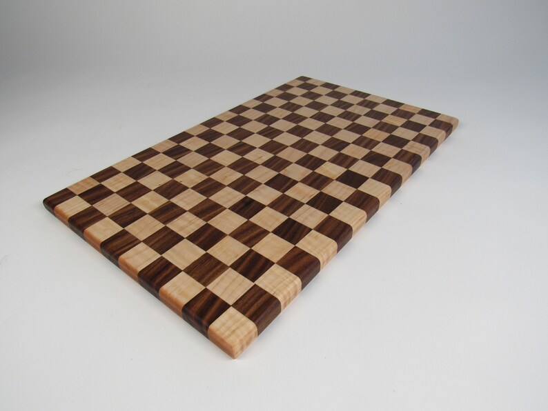 Checker Cutting Board, Checker Board, Cutting Board, Serving Board