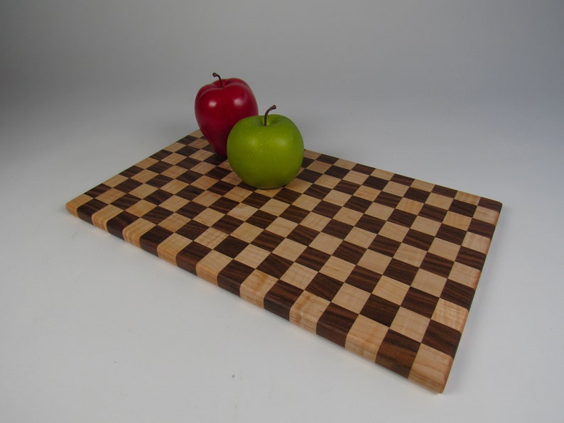 Checker Cutting Board, Checker Board, Cutting Board, Serving Board