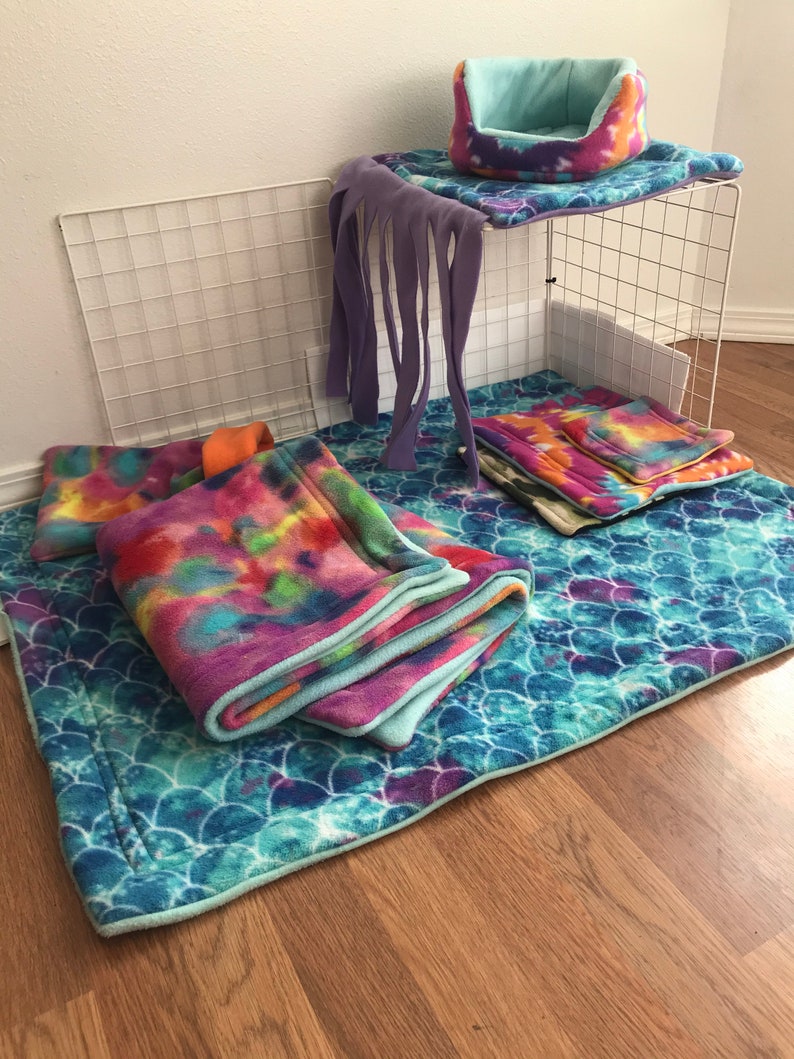 2x3 Anti Pill Fleece Cage Liner for Small Pets Guinea Pigs Etsy