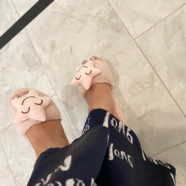 plush house shoes
