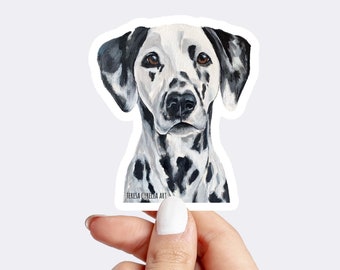 Dalmatian Dog sticker, Dalmatian decal, Dalmatian Sticker, Dalmatian Mom, Dalmatian Gift, Dalmatian Dog Gift